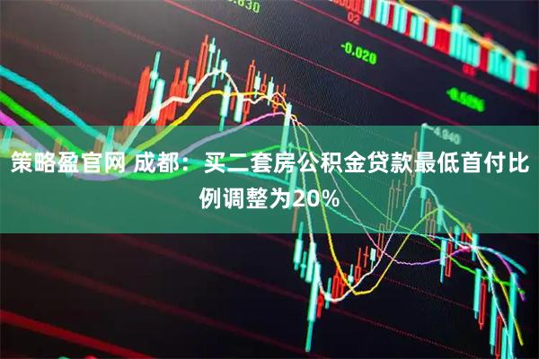 策略盈官网 成都：买二套房公积金贷款最低首付比例调整为20%
