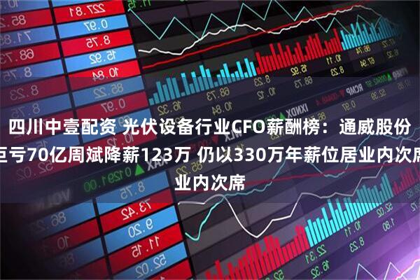 四川中壹配资 光伏设备行业CFO薪酬榜:通威股份巨亏70亿周斌降薪123万 仍以330万年薪位居业内次席
